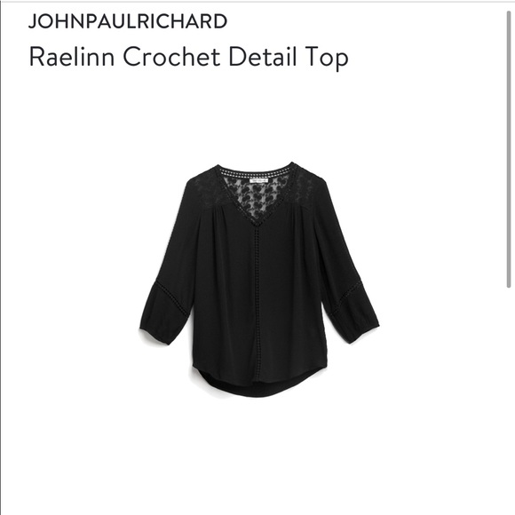 johnpaulrichard raelinn crochet detail top